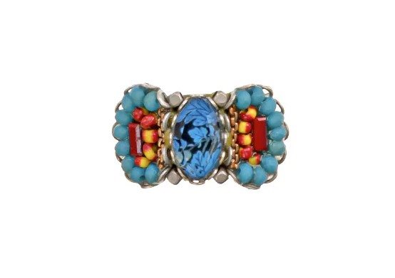 Ring Ayala Bar Woman Heatwave in Metal Alloy C6036 - C6036